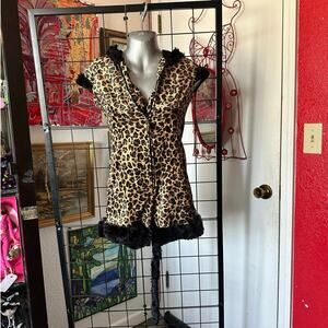 california costume the cats meow cheetah romper